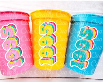 30th PARTY CUPS - Vintage 1995 Cups Best of 1995 30th Birthday Party 30th Birthday Favors 30th Party 30th Party Decorations 1995 Birthday