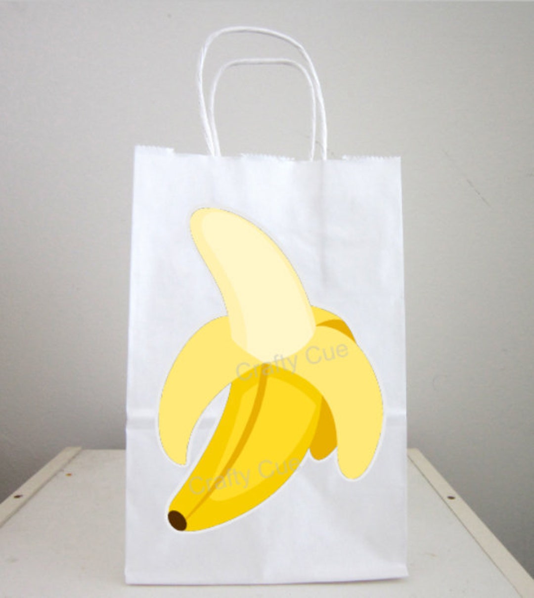 Banana Goody Bags Banana Goody Bags Banana Favor Bags Etsy