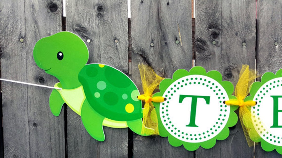 Turtle Cupcake Toppers Turtle Birthday Turtle Baby Shower Etsy