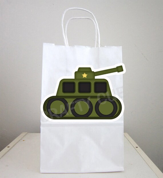 Army Goody Bags, Army Favor Bags, Army Gift Bags, Army Truck Il_570xn
