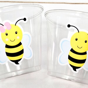 BUMBLE BEE PARTY Cups - Bumble Bee Cups Bumble Bee Baby Shower Bumble Bee Birthday Bumble Bee Decorations Bumble Bee Party Supplies