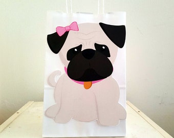 KERINGO 24pc Bear Party Favor Bags - Non-Woven Goody Bags With Handles For Birthday Parties