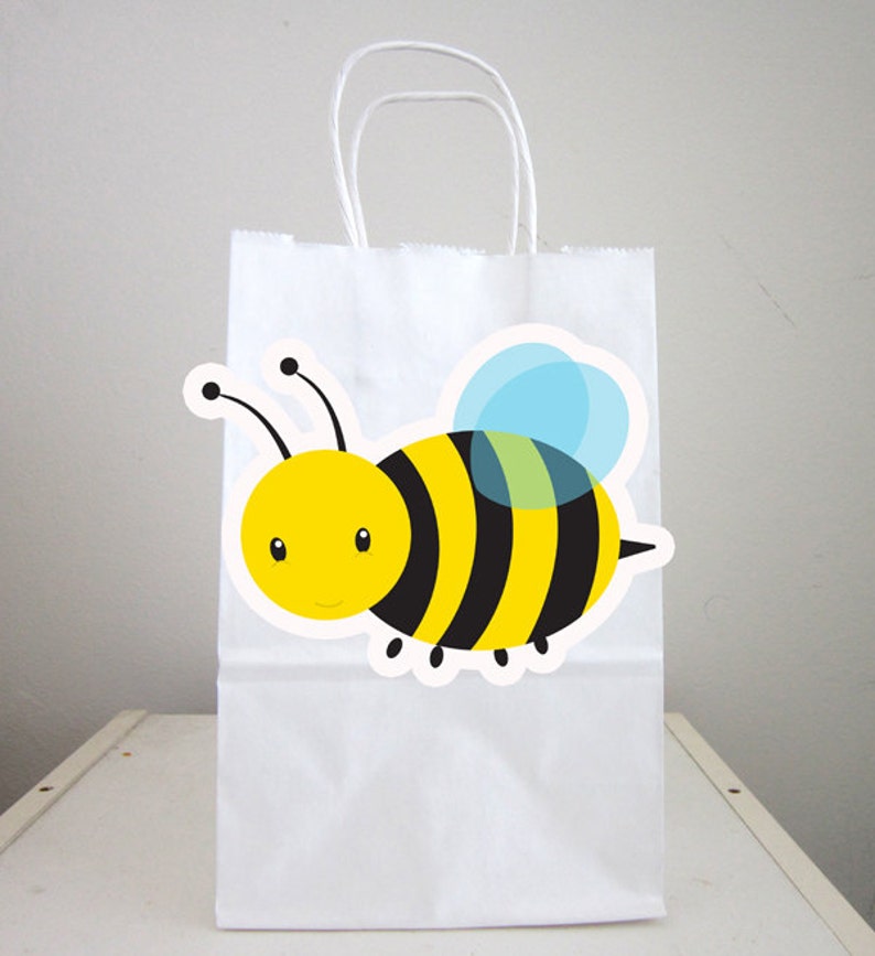 Bumble Bee Goody Bags Bee Goody Bags Bee Favor Bags Bee Etsy