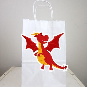 Dragon Goody Bags, Dragon Favor Bags, Dragon Gift Bags, Dragon Party Bags, Dragon Birthday, Dragon Favors