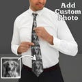 Custom Photo Necktie, Custom Tie with Picture, Personalized Wedding Gift for Him, Father of the Bride Gift, Picture Tie, Custom Picture Tie