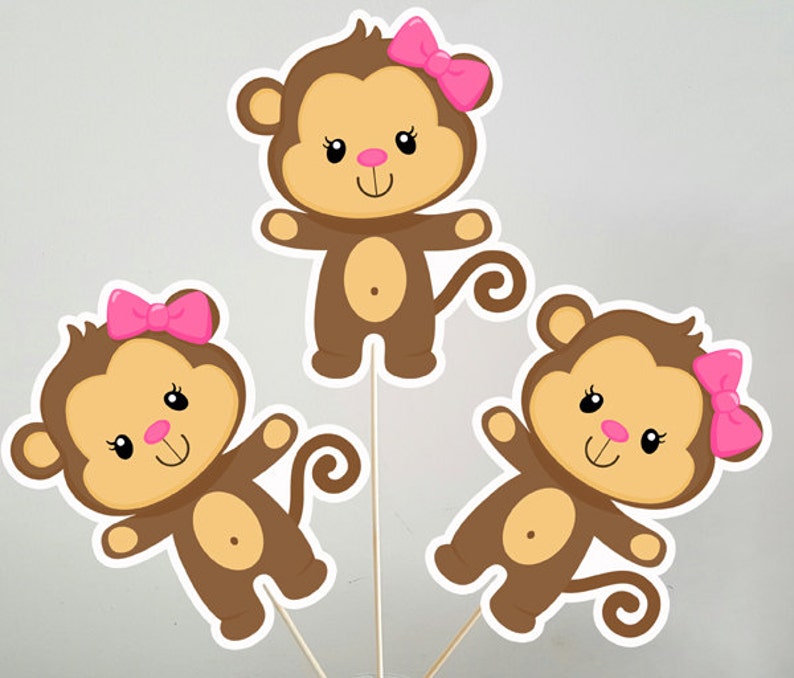 Monkey Centerpieces Monkey Decorations Monkey Centerpiece Etsy Monkey Centerpieces Monkey Decorations Monkey Centerpiece Etsy