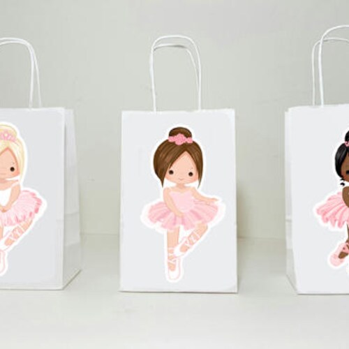 Ballerina Goody Bags Ballet Goody Bags Ballet Favor Bags Etsy