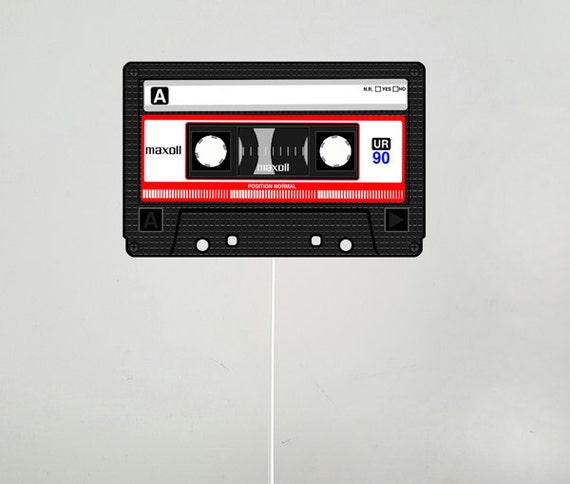 Cassette Tape Cake Topper 80 S Party Cake Topper 80 S Party