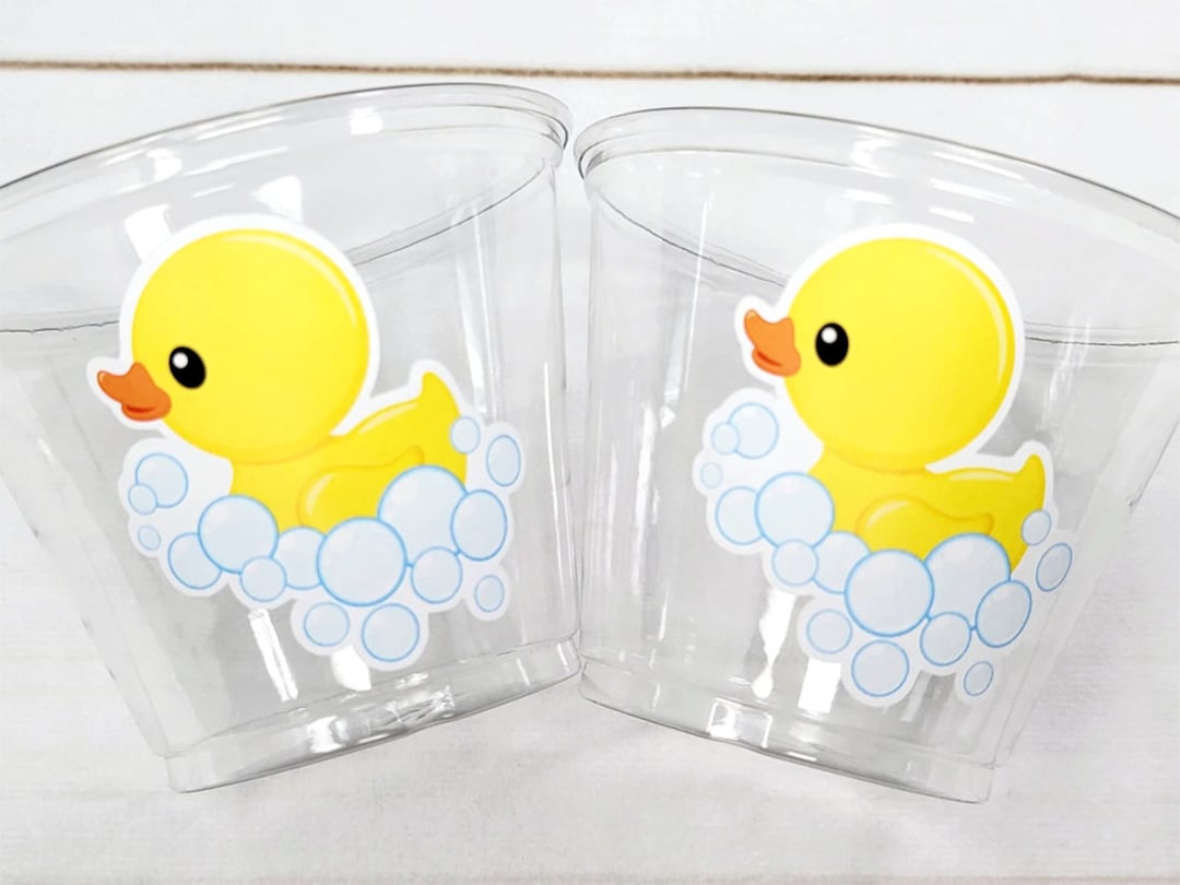 DUCK PARTY CUPS - Duck Birthday Duck Party Duck Baby Shower Duck Party ...