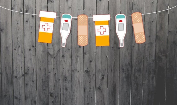 Nurse Banner Nursing Banner Nurse Garland Rn Banner Rn Etsy