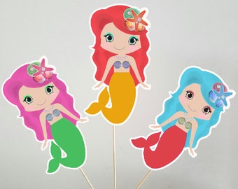 Mermaid Centerpieces, Under the Sea Centerpieces