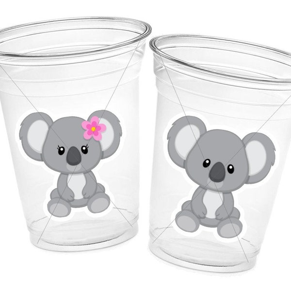 Koala Bear Party Cups, Koala Bear Treat Cups, Koala Bear Birthday, Koala Bear Party, Koala Bear Party Favors, Koala Bear Baby Shower