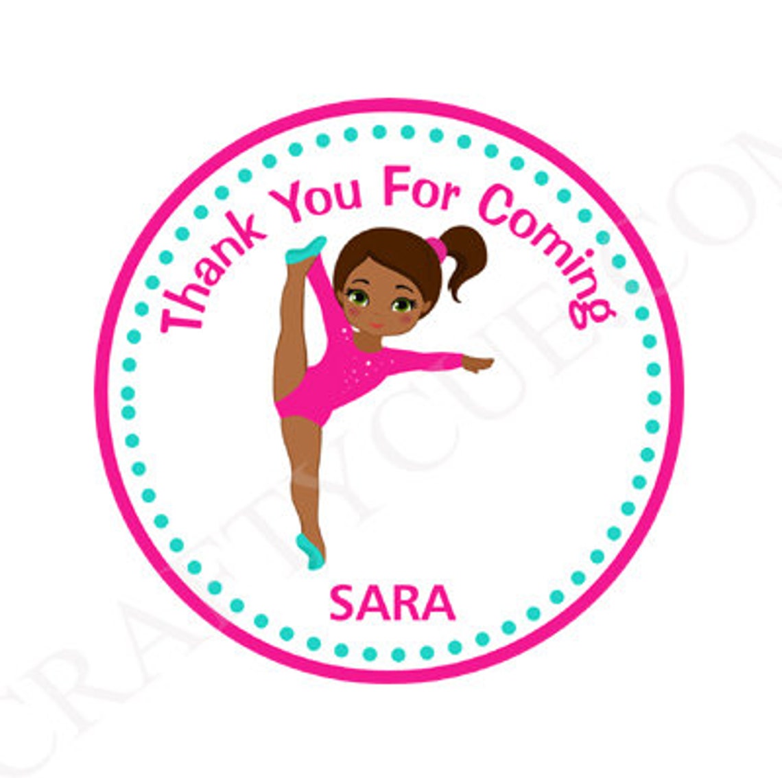 Gymnastics Goody Bags Gymnastics Favor Bags Gymnastics Etsy