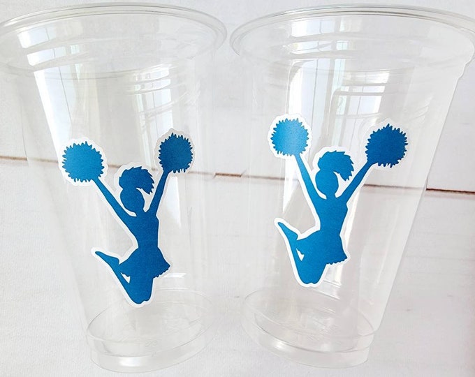 Layhit 24-Pack Cheer Team Tumblers - 24 Oz Reusable Cups With Lids & Straws - View #7