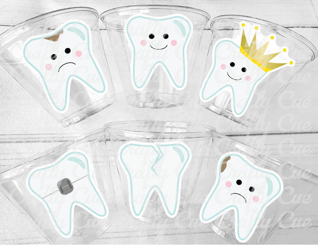 DENTIST PARTY CUPS Dental School Party Cups Orthodontist Dentist