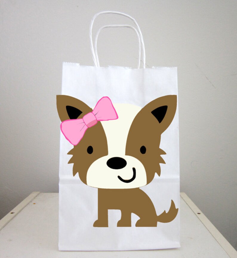 Puppy Goody Bags Dog Goody Bags Terrier Puupy Etsy