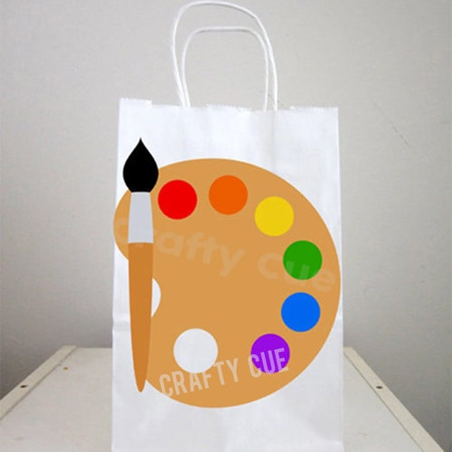 Art Party Goody Bags Painting Party Goody Bags Painting Etsy