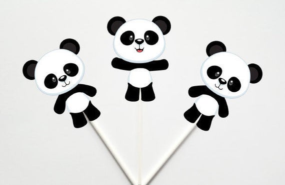 Organizar pistón Abreviar Panda Bear Garland Panda Bear Banner Panda Bear Decorations - Etsy España