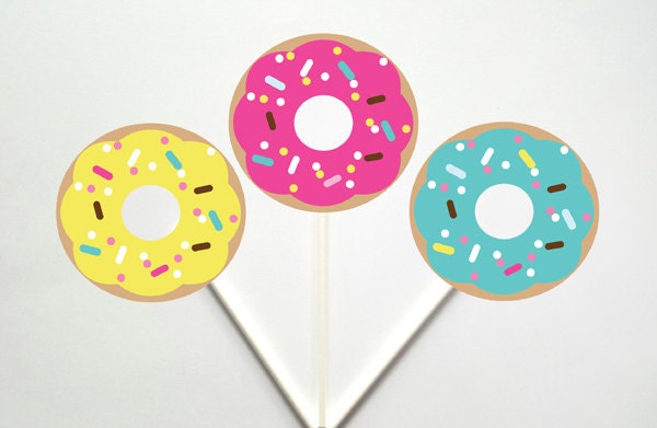 Donut Garland Donut Banner - Etsy