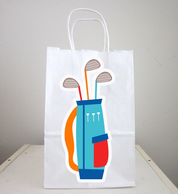 Golf Club Goody Bags Golfing Goody Bags Golfing Party Favor Etsy