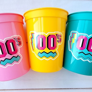 Back to the 2000&#39;S PARTY CUPS 00&#39;s Birthday Cups 2000&#39;s Party Cups 00&#39;s Decorations 00s Birthday Party 00&#39;s Birthday Party Decorations 2000s