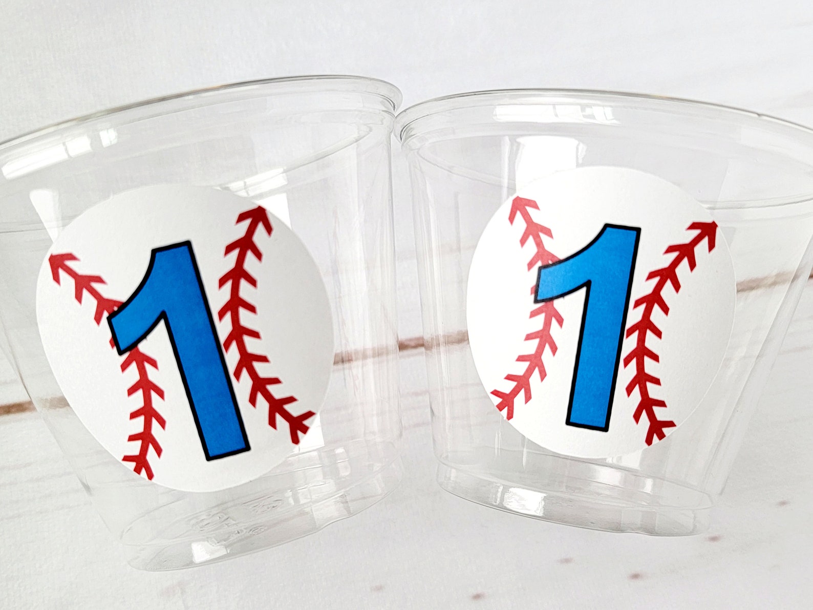 BASEBALL PARTY CUPS Baseball Cups Baseball Party Cups Etsy