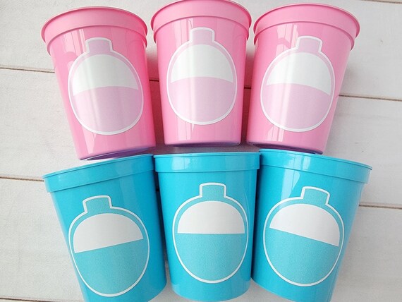 GENDER REVEAL FISHING Party Cups - Fishing Bobbers Fishing Baby Shower  Fishing Favors Fishing Decorations Fishing Birthday Fishing Party