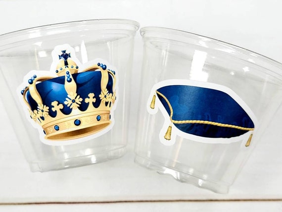 PRINCE PARTY CUPS - Prince Party Prince Baby Shower Cups Little Prince Party Cups Prince Birthday Prince Party Favors Prince Baby Shower Il_570xn