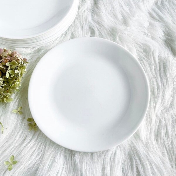 Glass Luncheon Plate Etsy