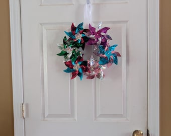 Accroche-porte en forme de moulinet