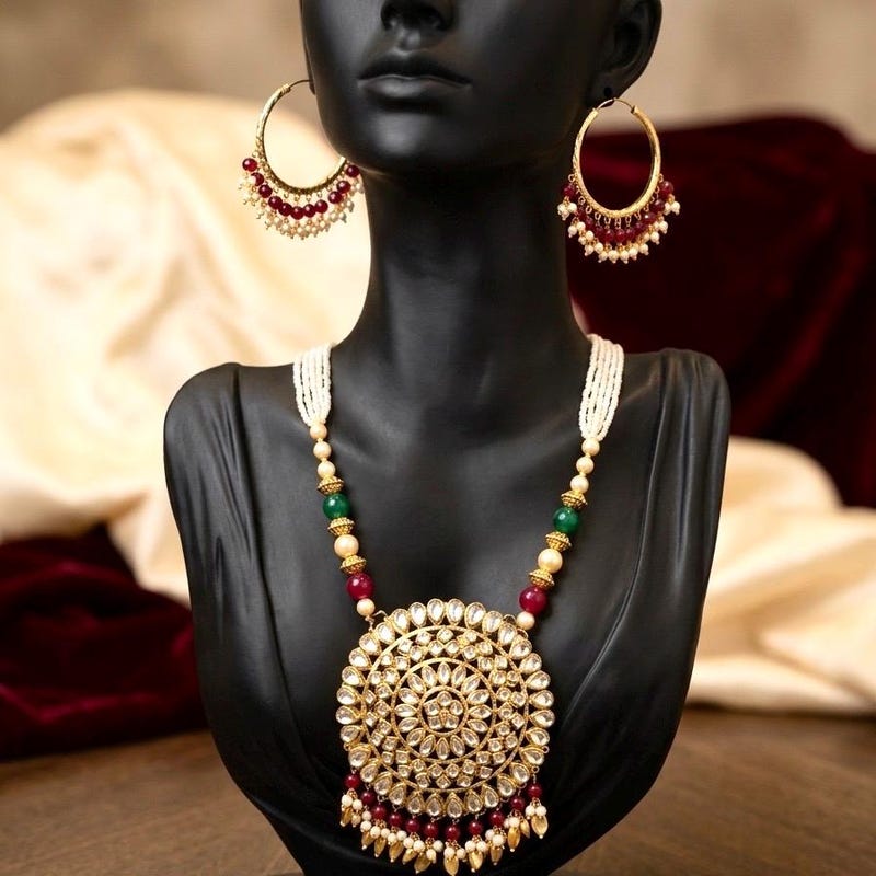 Gold Rani Haar Indian - Etsy