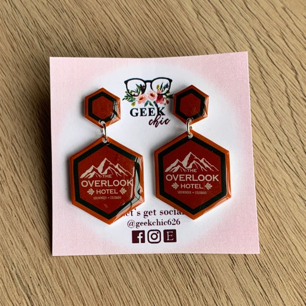 Horror Hotel Small Stud Earrings