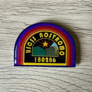 Alien Movie / Show Mission Patch Shrink Plastic & Resin Magnet