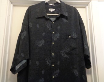 PIERRE CARDIN Vintage Mens HAWAIIAN Shirt 4 X