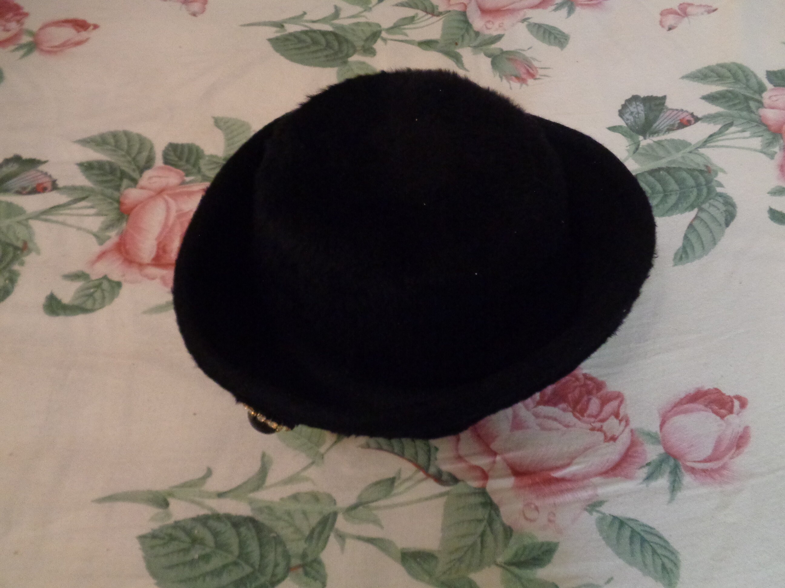 1950S GIMBAL BROTHERS Semi Felt Hat W Bling Size 22 - Etsy display picture 3