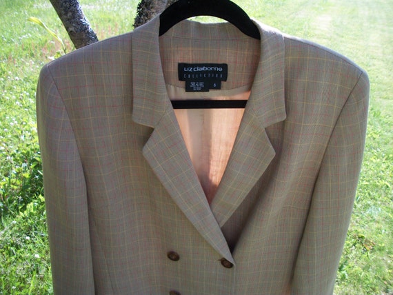 Sexy Designer Liz CLAIBORNE 90s Man Blazer for La… - image 5