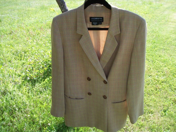 Sexy Designer Liz CLAIBORNE 90s Man Blazer for La… - image 2