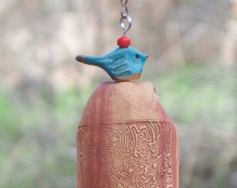Unique Handmade Wind Chime Gift for Pet Lover: Pet Loss and Remembrance