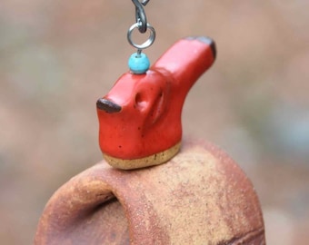 Handcrafted Cardinal Wind Chime for Sympathy Memorial Gift with Free Gift Card | Not Personalized