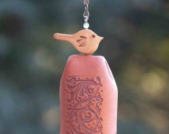 Handmade Ceramic Wind Chimes for New Home and Garden