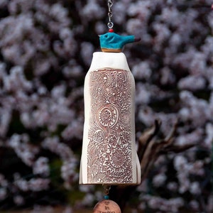 Personalized Tree of Life Wind Chime In Loving Memory Gift Free Gift Card & Note image 7