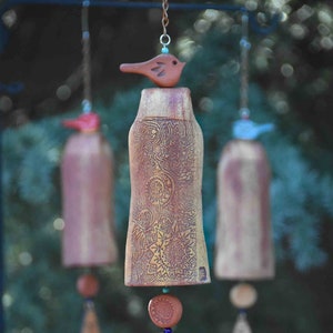 Memorial Wind Chimes Handmade Personalized Bereavement Gift More Options at My Website image 2