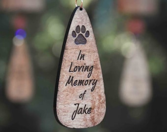 Personalized Wind Chime for Pet Memorial, Personalized Sympathy Gift, In Loving Memory Keepsake