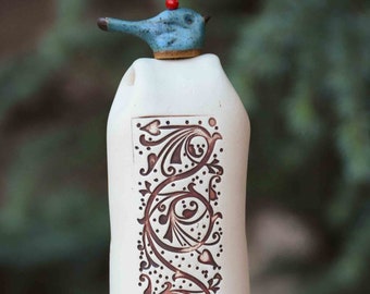 Handmade Sympathy Gift with Personalized Gift Card, Memorial Wind Chime