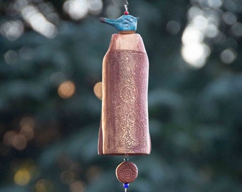 Handmade Sympathy Gift for Loss of Father, Personalized Memorial Wind Chimes for Outdoors