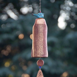 Personalized Memorial Wind Chime for Father Loss, Outdoor Sympathy Gift