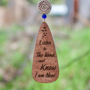 Memorial Wind Chimes Handmade Personalized Bereavement Gift More Options at My Website image 5