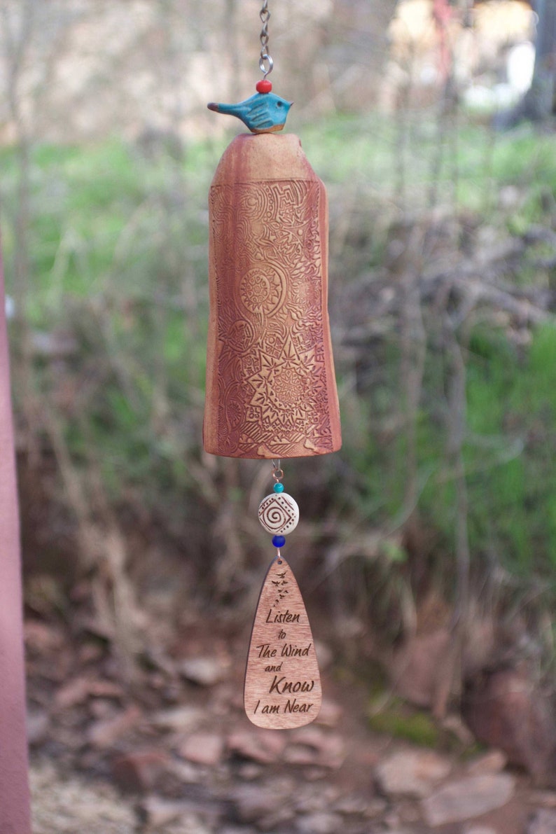 Personalized Cat Memorial Gift Sympathy Gift for Pet, Cat Themed Wind Chime with Paw image 6