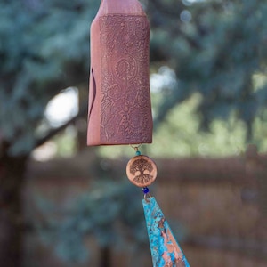 Personalized Tree of Life Wind Chime In Loving Memory Gift Free Gift Card & Note image 8