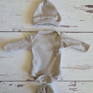 10&quot;Bodysuit Kleidung Set Kleidung Reborn Kleidung Reborn Baby OOAK Outfit Mikro Frühchen